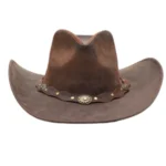 Leather Cowboy Hat