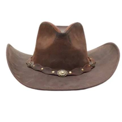 Leather Cowboy Hat