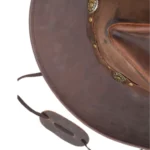 Leather Cowboy Hat