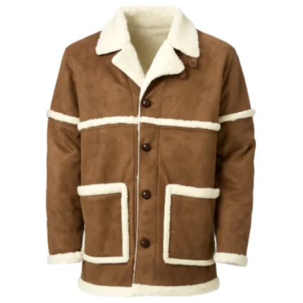 Western Suede Style Cowboy Leather Jacket