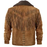 Suede fringe jacket