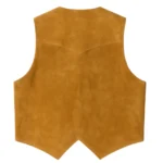 suede leather vest