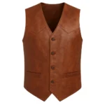 Cripple Creek leather vest
