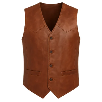 Cripple Creek leather vest