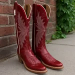 red cowboy boots for women