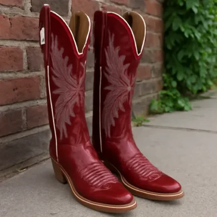red cowboy boots for women