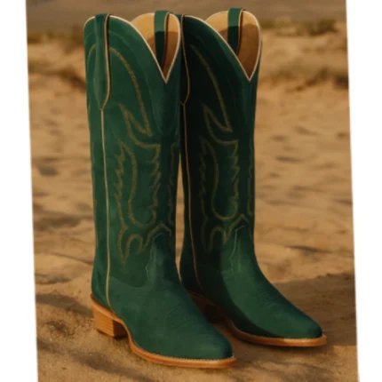 Green Cowboy Boots