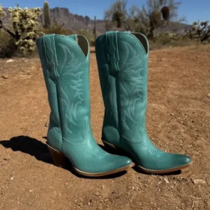 Turquoise Cowboy Boots