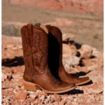 brown cowboy boots