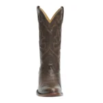 dark brown cowboy boots