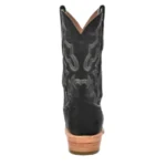 black cowboy boots