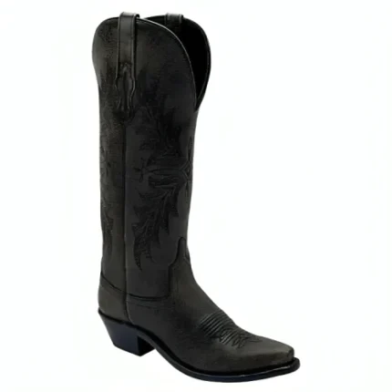 black cowboy boots for women