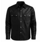 Black cowboy jacket