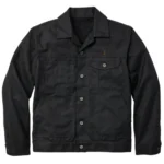 Western Classic Black Cotton Cowboy Jacket