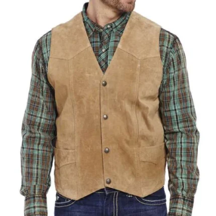 cripple creek suede vest