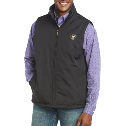 black ariat vest​