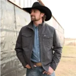 Grey western jacket