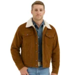 brown corduroy jacket