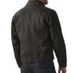 Western Classic Black Cotton Cowboy Jacket