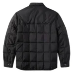 Shiny Black Puffer Jacket