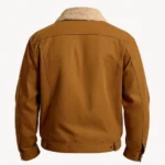 Suede Sherpa Jacket