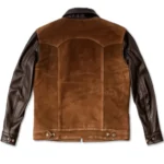 Suede Leather Trucker Jacket