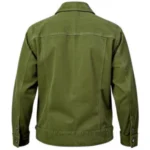 Green Suede Leather jacket