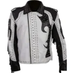 Studded fringe Jacket