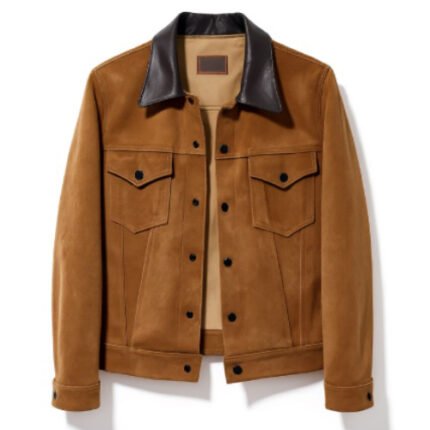 Suede Tucker Jacket