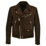 brown suede jacket for men