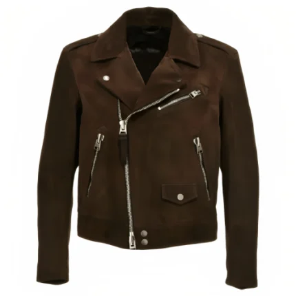 brown suede jacket for men