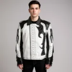 Studded fringe Jacket