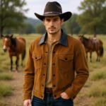 Suede Tucker Jacket