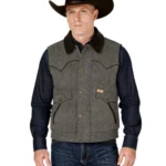 powder river wool vest