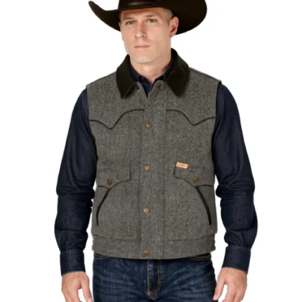 powder river wool vest