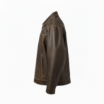 Cowboy Distress brown leather cowboy jacket