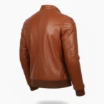 Rodeo Style Cowboy Brown Leather jacket