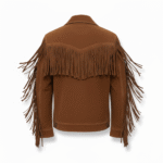 Rodeo style Cowboy Brown Suede Fringe Jacket