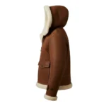 Cowboy Suede Leather Shearling Brown Jacket