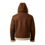 Cowboy Suede Leather Shearling Brown Jacket