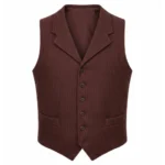 1923 Yellowstone Banner Creighton Maroon Vest