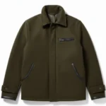 Vince Forest Classic Green Wool Jacket
