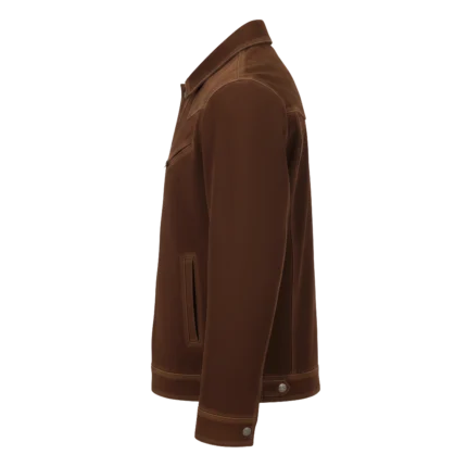 Frontier Classic Brown Suede Western Jacket