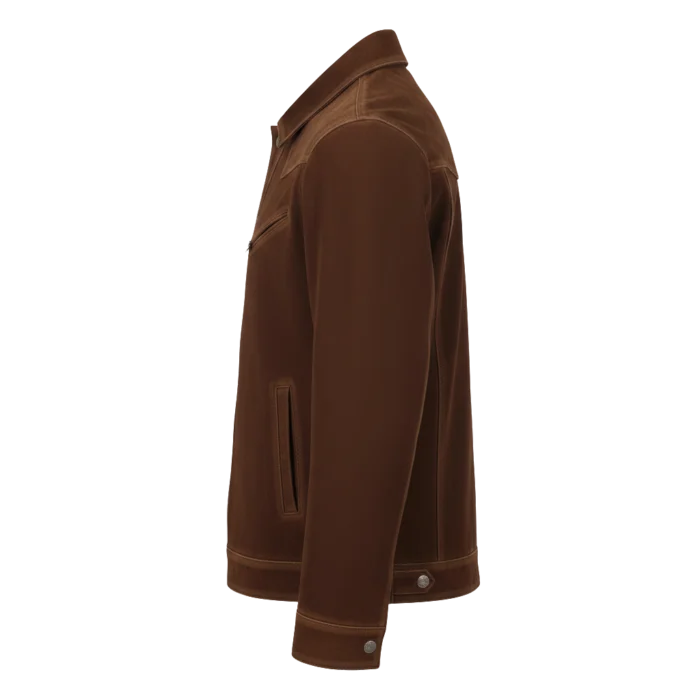 Frontier Classic Brown Suede Western Jacket
