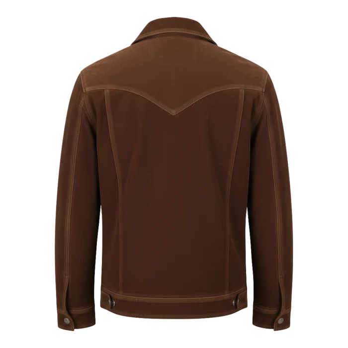 Frontier Classic Brown Suede Western Jacket