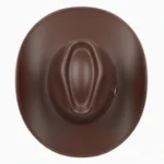 Open Road Brown Leather Cowboy Hat
