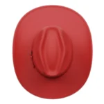 Open Road Cotton Red Cowboy hat