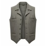 Yellowstone 1923 Banner Creighton Gray Vest