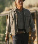 Yellowstone 1923 Banner Creighton Gray Vest