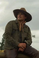 Yellowstone 1923 Series Darren Mann Brown Jacket